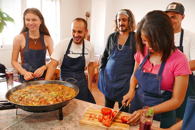 Award-Winning Paella & Market in Small Group with Chef Jordi - The meal, music, photos, and final sweet course