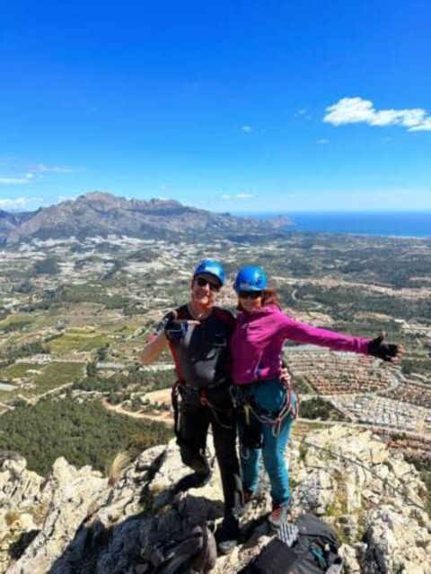 Benidorm: Via ferrata Ponoig, cerca de la Nucia - Starting near Benidorm at the Ponoig car park