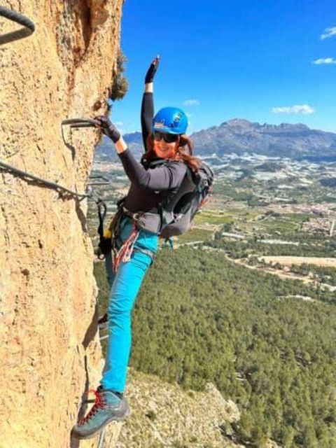 Benidorm: Via ferrata Ponoig, cerca de la Nucia - Why the descent is the real test