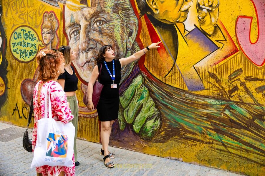 Best Street Art in Valencia Walking Tour - El Carmen and the artists behind the walls