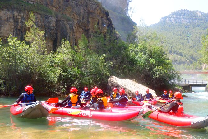 Cano-Rafting - Arriving at the Basecamp in Montanejos
