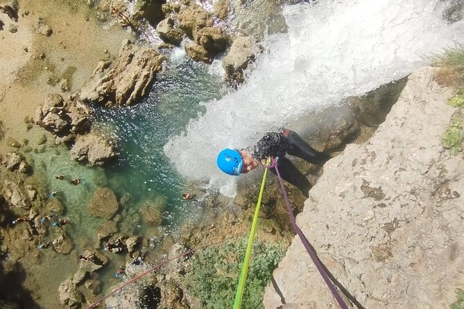 Canyoning experience in Barranco del Gorgo de la Escalera - The finish requires more effort than expected