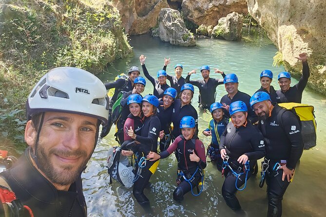 Canyoning experience in Barranco del Gorgo de la Escalera - What the route gives you