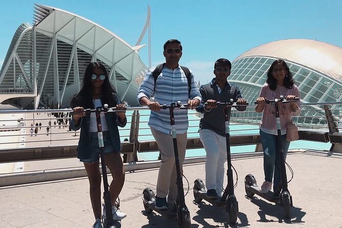 E-scooter City of Arts and Sciences Private Tour - Riding pace, group size, and practical limits