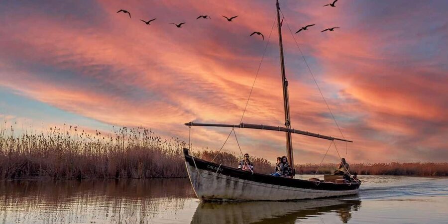 From Valencia: Albufera Natural Park with Sunset Boat Tour - Walking toward the El Saler dunes