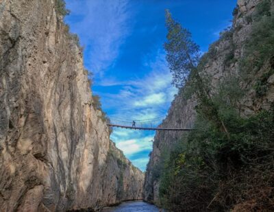Chulilla, Turia Canyon, Hanging bridges…
