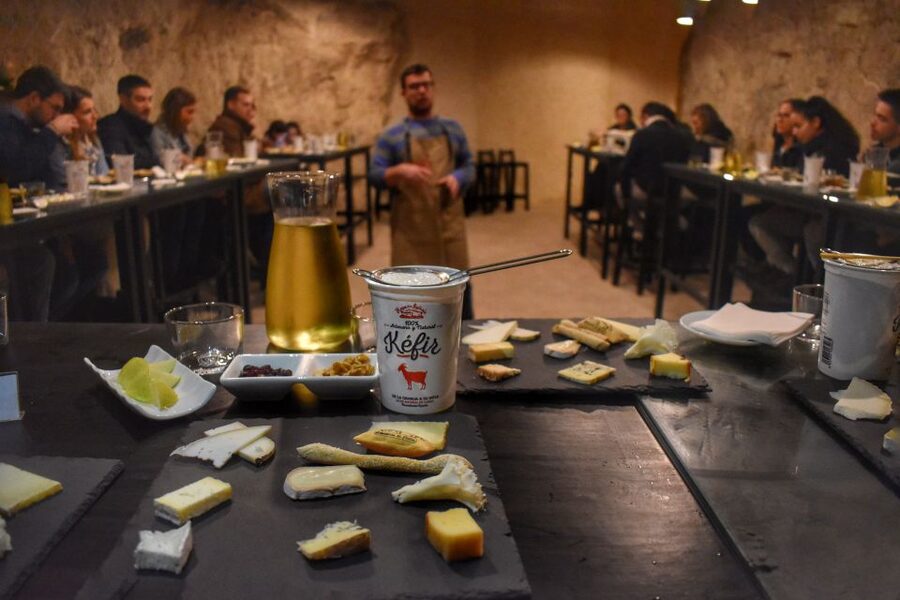 From Valencia: Guided Cheese Factory Tour with Wine Tasting - Key points at a glance
