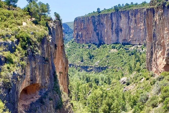 Hike Hanging Bridges and Canyon Túria - Chulilla - OFFICIAL GUIDE - Vallfigueras ravine and the prehistoric paintings