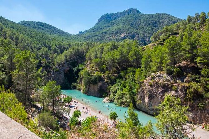 Montanejos Hiking Tour & Thermal Pools from Valencia - Swimming at Fuentes de los Baños