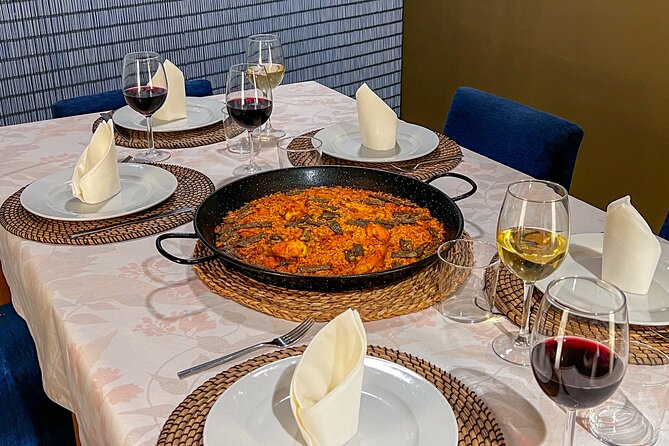 Paella Cooking Class, Wine Tasting & Central Market in Valencia - Group size, pace, and practical details