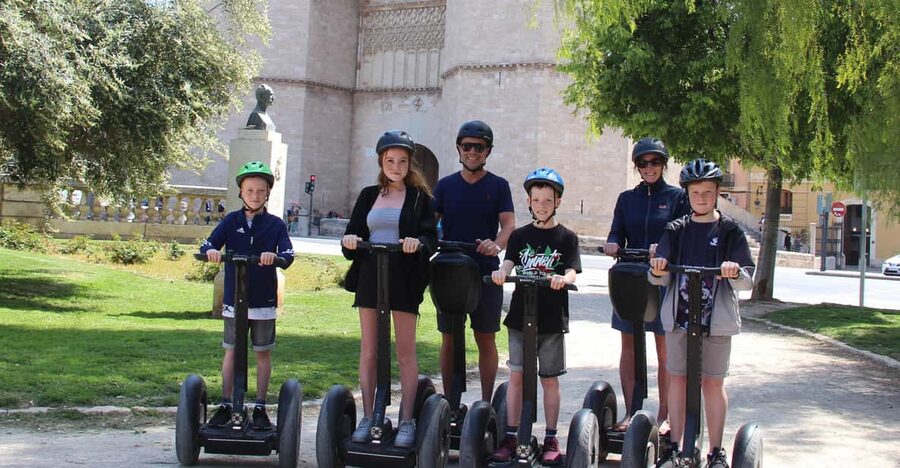 Segway Group Sightseeing Tour of Valencia - A short Segway lesson makes the first minutes matter