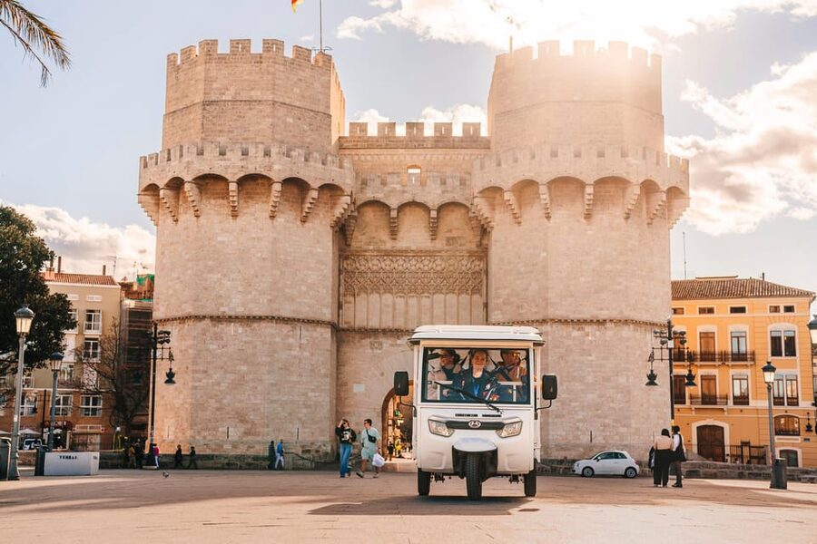 Valencia 1 hour by TukTuki: Essential and Private Tour - Malvarrosa Beach and Las Arenas Beach
