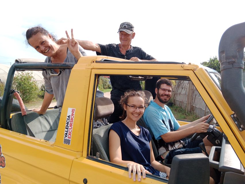 Valencia: Albufera Jeep and Boat Tour - Leaving Valencia for Albufera’s open spaces