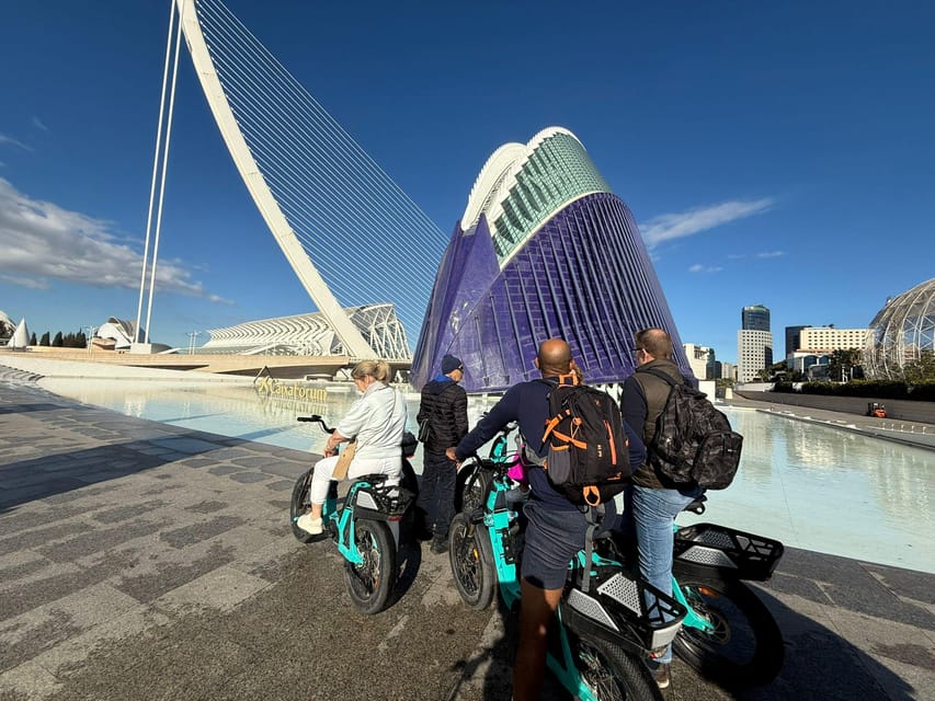 Valencia all in one: beaches, old town & city arts by E-bike - City of Arts and Sciences: Valencia’s big visual moment