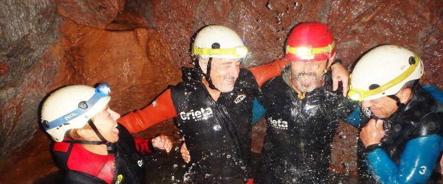 Valencia: Aquatic Caving in Sumidero de Vallada - Swimming in underground natural lakes