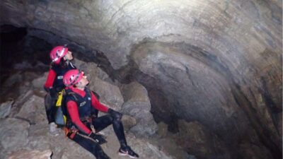Aquatic Caving in Sumidero de Vallada