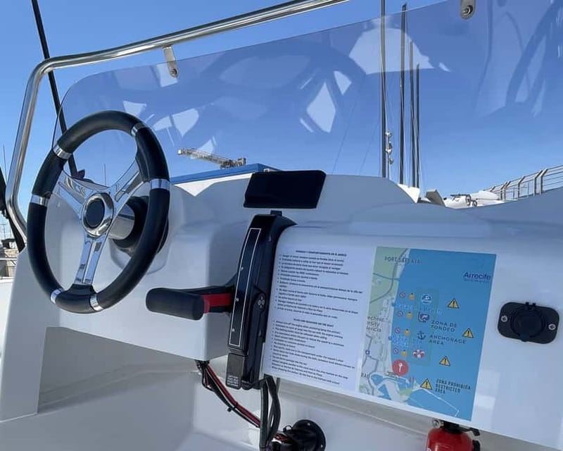 Valencia: Boat Rental without License - Weather and waves can change the plan