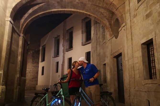 Valencia By Night Bike Tour - Torres de Serrans adds a powerful medieval view