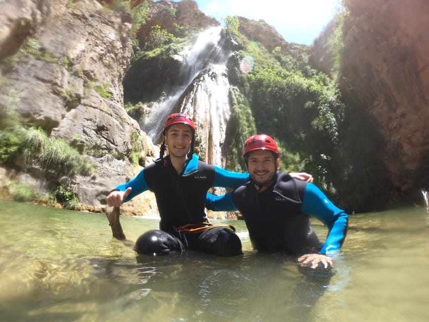 Valencia Canyoning. Experience for everyone - A water-filled canyon near Anna