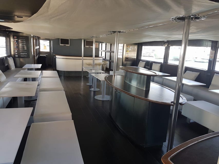 Valencia: Catamaran Cruise, Paella Lunch and Swim Stop - Paella, salad, fruit, and one drink