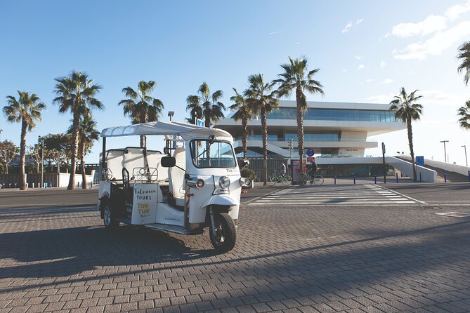 Valencia Complete Tour by Tuk Tuk - Port de Valencia, Marina Real, and the beach