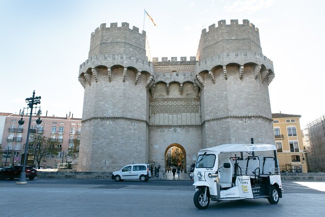 Valencia Complete Tour by Tuk Tuk - Medieval Valencia at Torres de Quart and Torres de Serranos