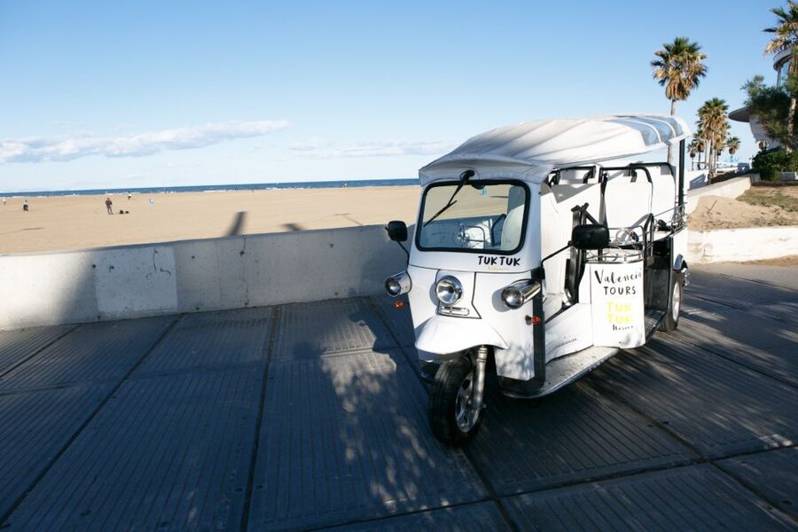 Valencia: Complete Tuk-Tuk Tour Around the City - The old city walls and Valencia’s historic center