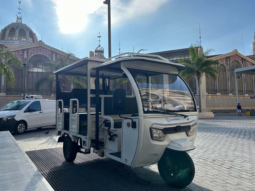 Valencia: Full Tuk Tuk Tour 2H - Quart Towers and the return to the old center