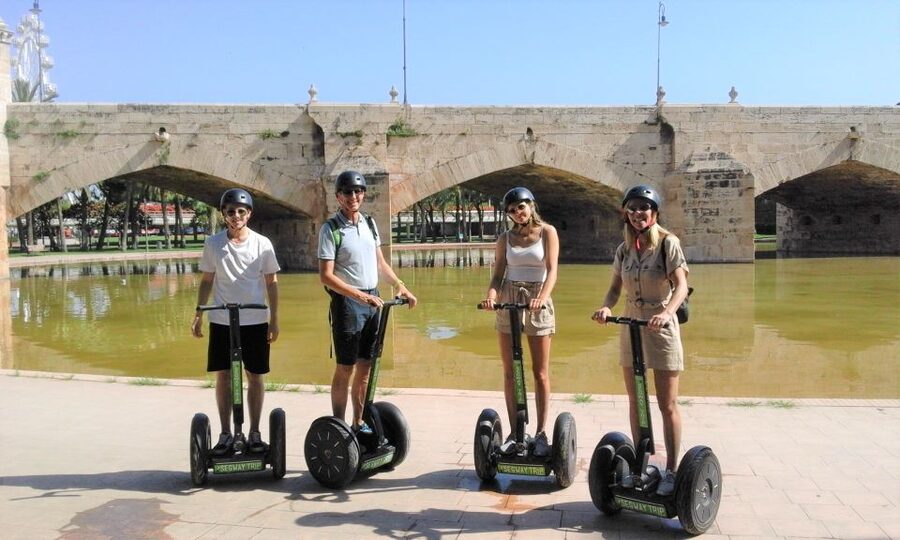 Valencia: Garden & Palace Music Segway Tour - A calm ride with room for stories