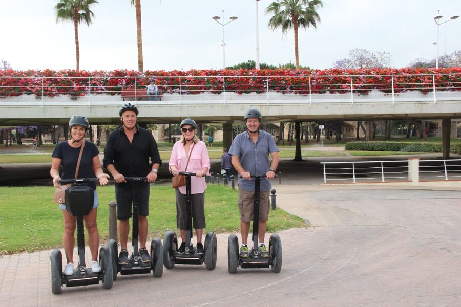 Valencia: Grand City Private Segway Tour - Riding through Turia Park