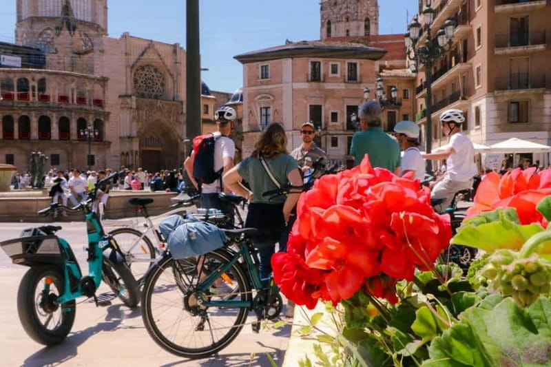Valencia: Old Town to Modern Marvels "Premium EBike Yamaha" - Serrano Towers mark the old city