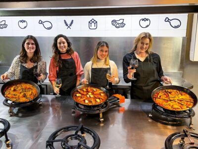 Paella Cooking Class with Central Market Tour