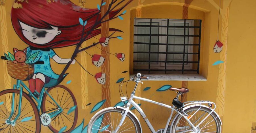 Valencia: Street Art Tour on Bicycle, E-Bike or E-Step - Politics, protest, feminism, and humor on the walls