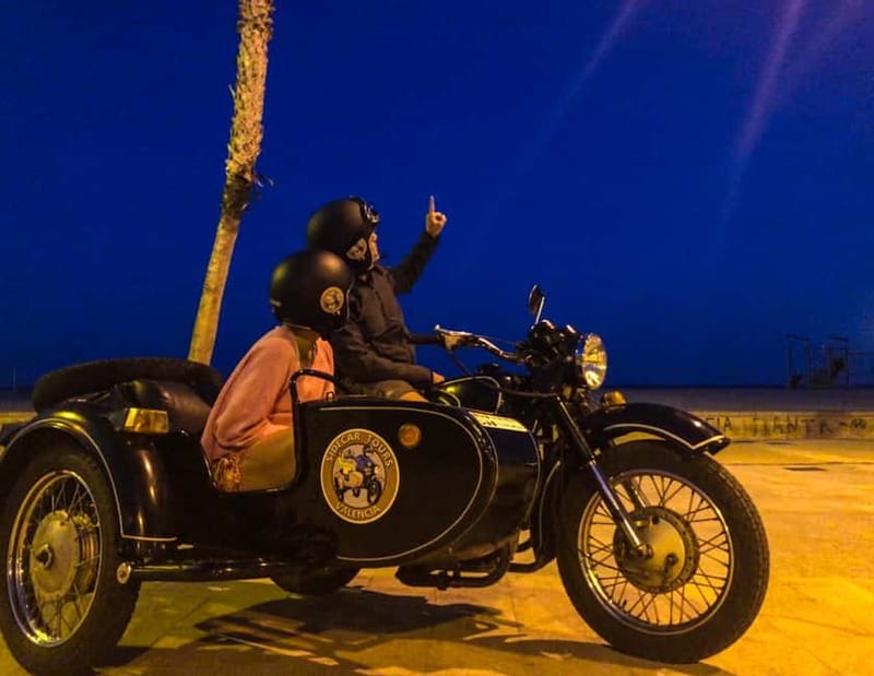 Valencia: The Highlights Tour in Vintage Sidecar - Malvarrosa, Las Arenas, and Patacona