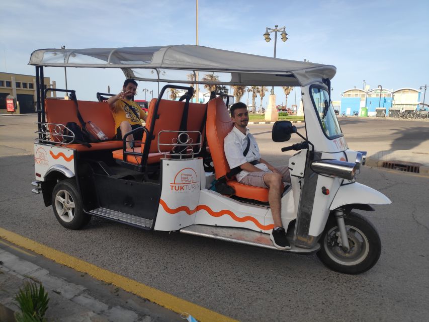 Valencia: Tuk Tuk Modern Tour - A quick look at Mestalla Stadium