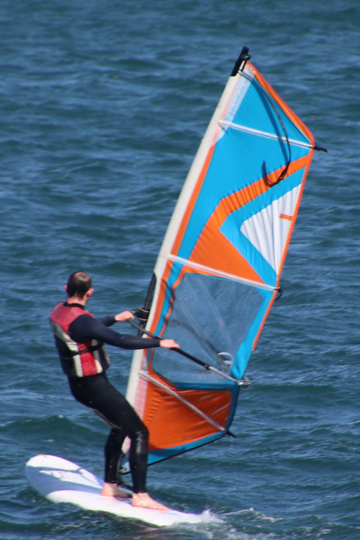 Windsurf class on Valencia beach - Why the five-person limit matters